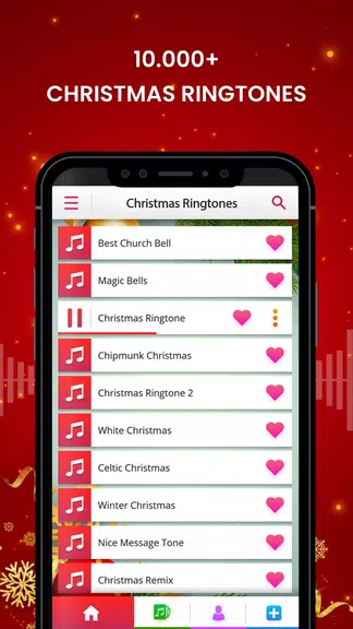 Christmas Ringtones For Phone ဖန်သားပြင်ဓာတ်ပုံ 1