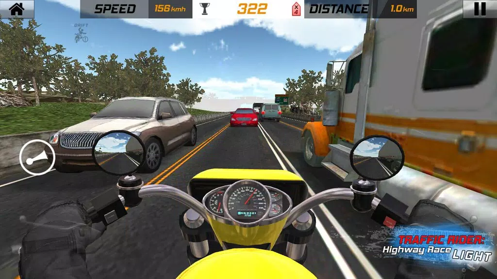 Traffic Rider: Highway Race Li Capture d'écran 2