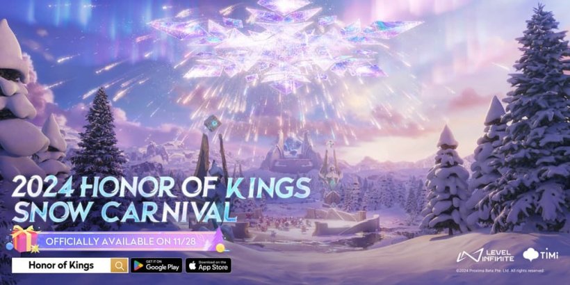 Honor of Kings to debut big festive events with Snow Carnival 2024