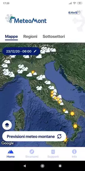 Meteomont Screenshot 1