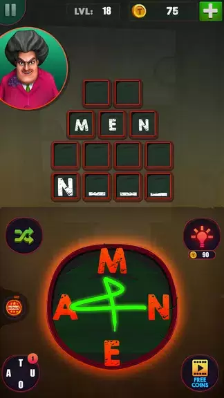 Scary Teacher : Word Games Ảnh chụp màn hình 2