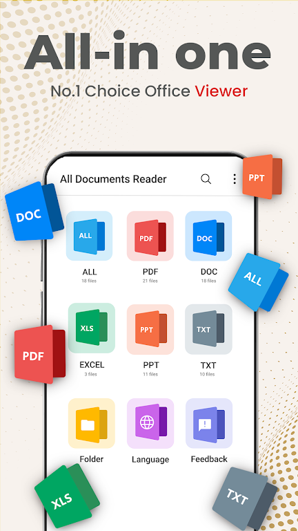 All Document Reader PDF Reader Capture d'écran 1