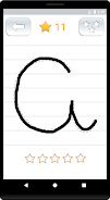 Cursive handwriting Portuguese Captura de pantalla 2