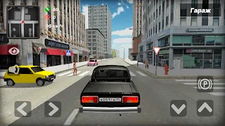 VAZ 2105 Russian Car Simulator Ảnh chụp màn hình 1