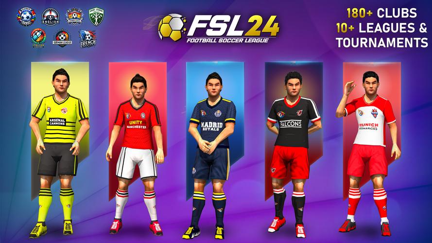 FSL 24 League : Soccer Game Tangkapan skrin 2