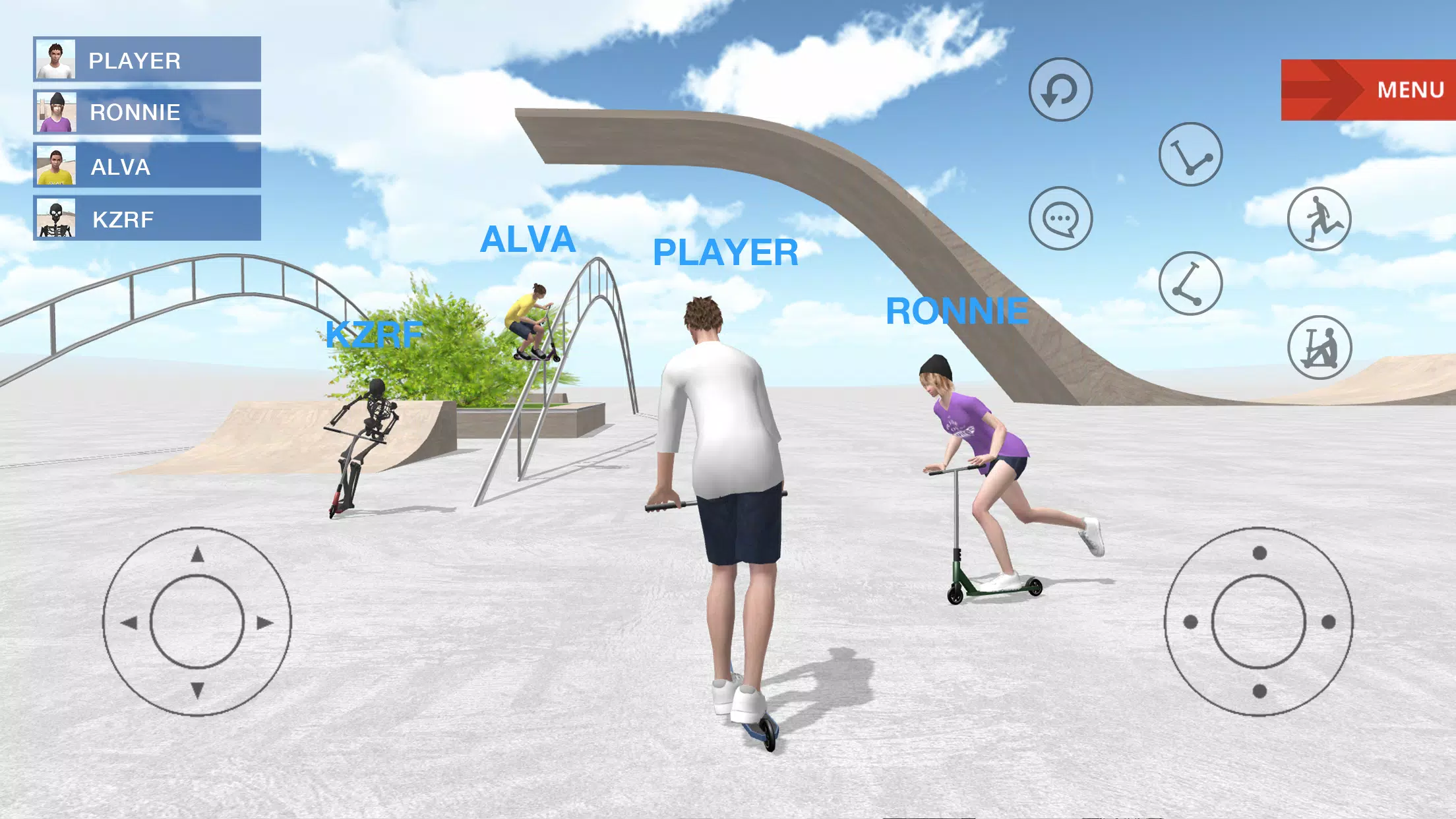 Scooter Space Screenshot 2