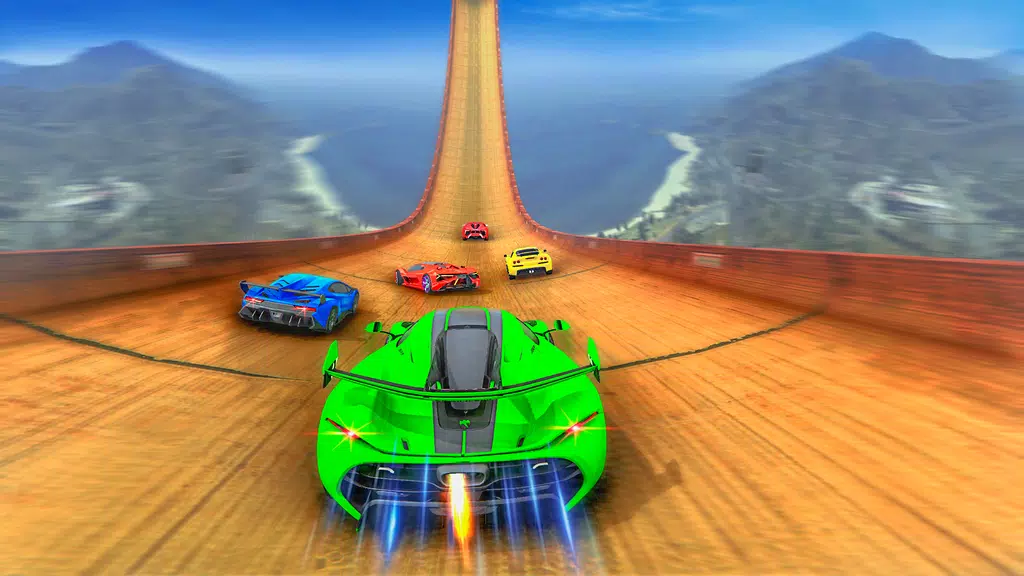 Impossible GT Stunt Sports Car Captura de pantalla 1