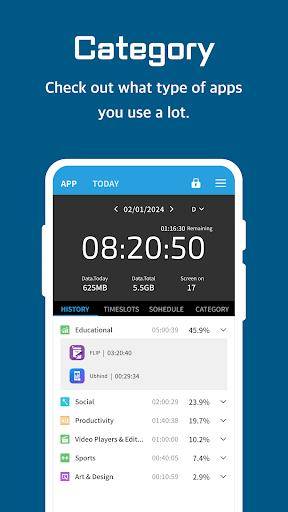 UBhind: Mobile Time Keeper ဖန်သားပြင်ဓာတ်ပုံ 4