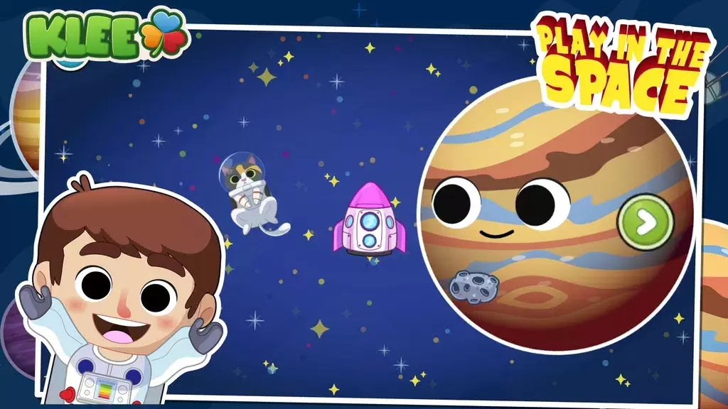 Play city SPACE Game for kids Ảnh chụp màn hình 2