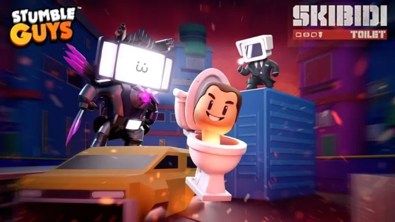 Skibidi Toilet Dominates Stumble Guys Event!