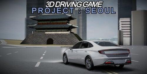 3D Driving Game Project Ảnh chụp màn hình 1