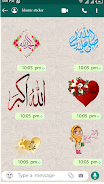 Islamic Sticker: WAStickerApps Tangkapan skrin 1