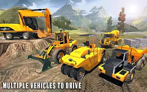 Road Builder Construction 2018 Captura de tela 2