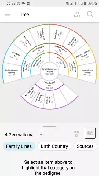 FamilySearch Tree ဖန်သားပြင်ဓာတ်ပုံ 1