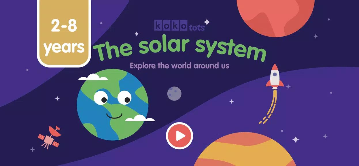 Sistema Solar para niños Captura de pantalla 1