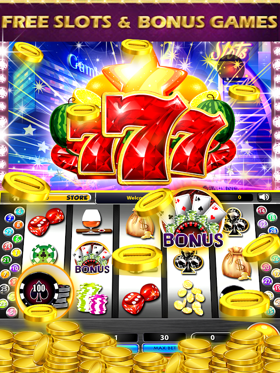 Raging 777 Vegas Party Slots Captura de pantalla 2