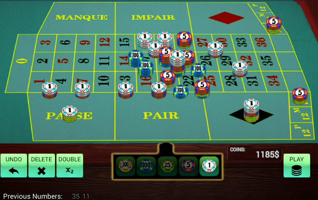 French Roulette Simulator應用截圖第3張