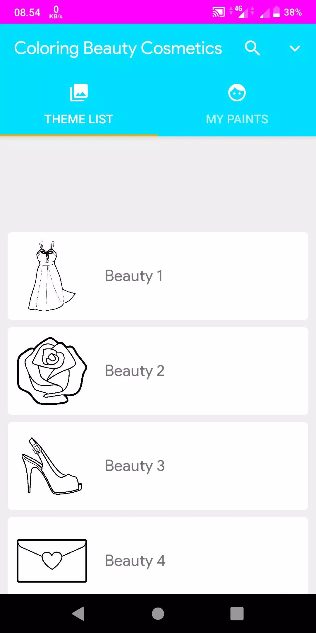 Coloring Beauty Cosmetics スクリーンショット 1