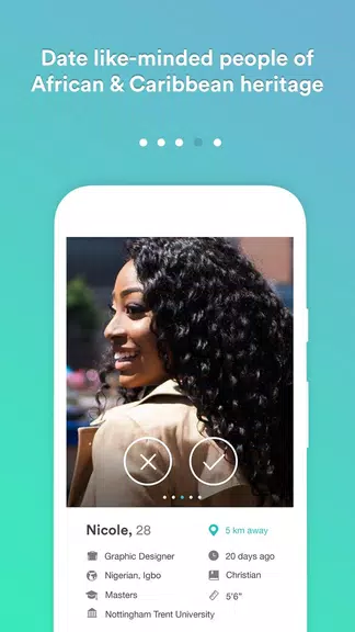 Africlick - African Black Dating & Networking App應用截圖第2張