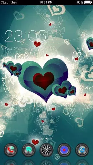 Best Heart Theme HD Ảnh chụp màn hình 1