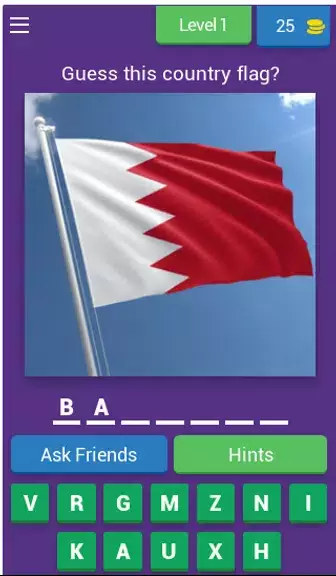 Guess the Flags Screenshot 1