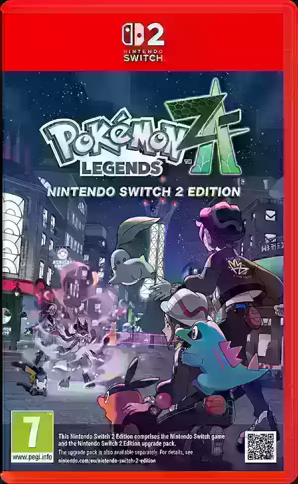 Pokémon Legends: Z-A Switch 2 Edition packaging