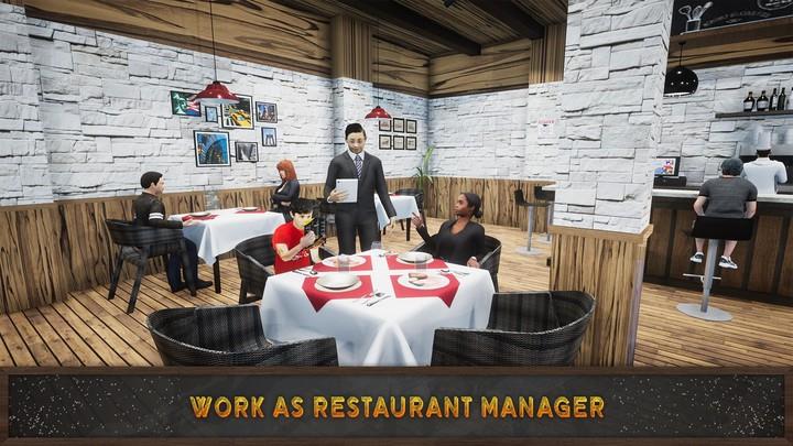 Cafe Restaurant Sim Food Games Screenshot 2