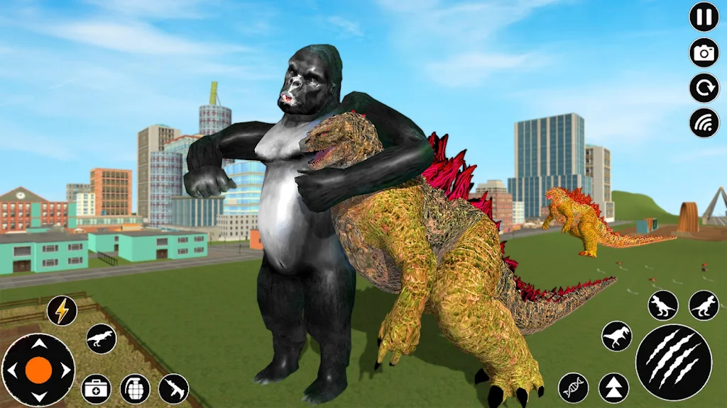 Gorilla vs King Kong 3D Games Captura de pantalla 2