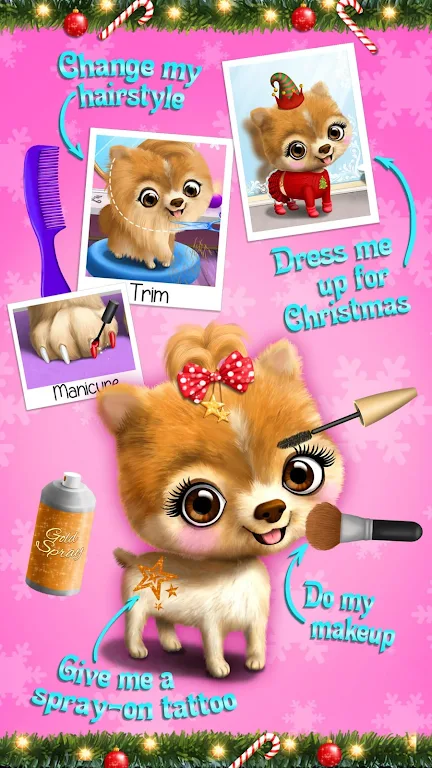 Christmas Animal Hair Salon 2 스크린샷 1