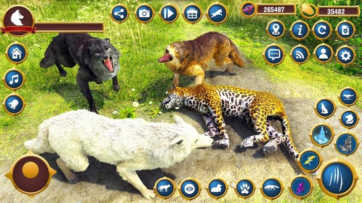 Arctic Craft Wolf Family Sim Screenshot 4