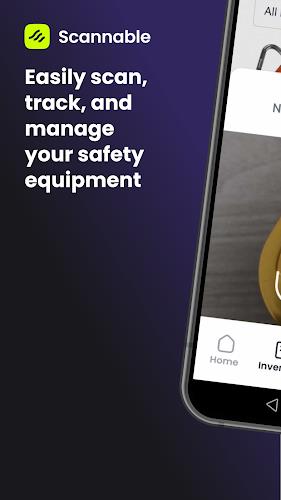 Scannable Safety Equipment App Screenshot 1