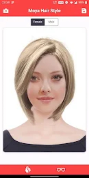 Schermata Moya Hairstyle: Bangs & Wigs 2