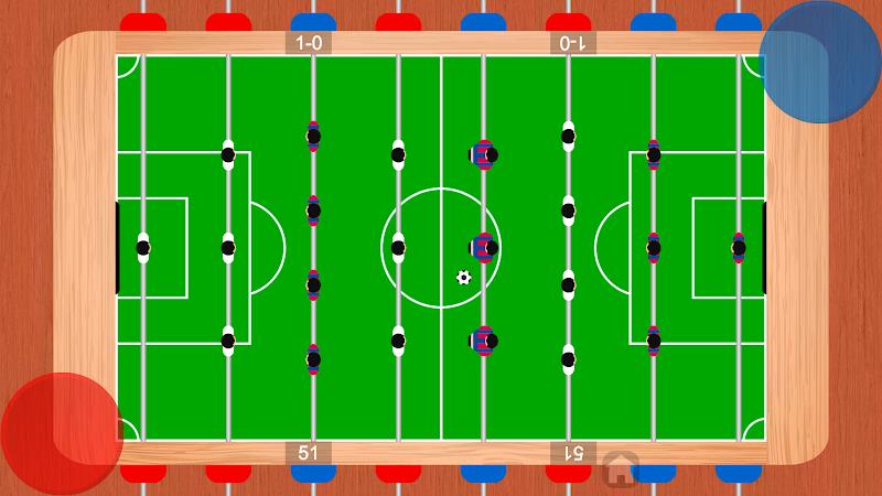 Foosball table soccer 1 2 3 4 स्क्रीनशॉट 4