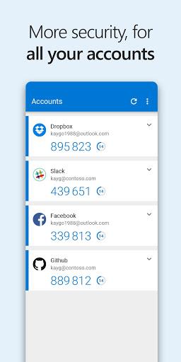 Microsoft Authenticator ภาพหน้าจอ 2