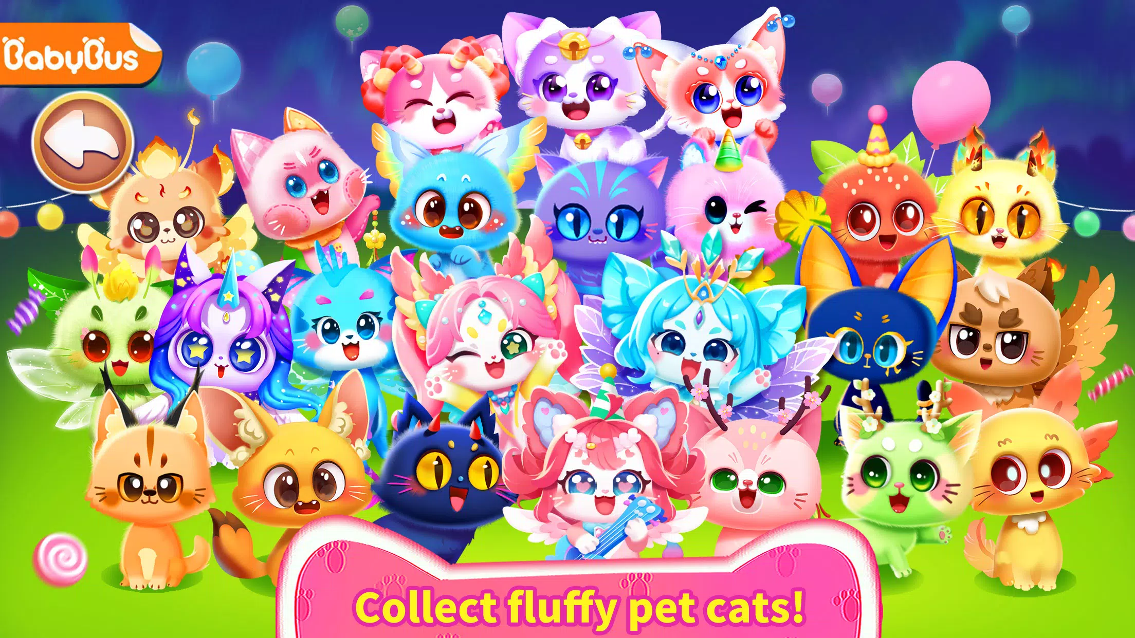 Little Panda's Cat Game Screenshot 1