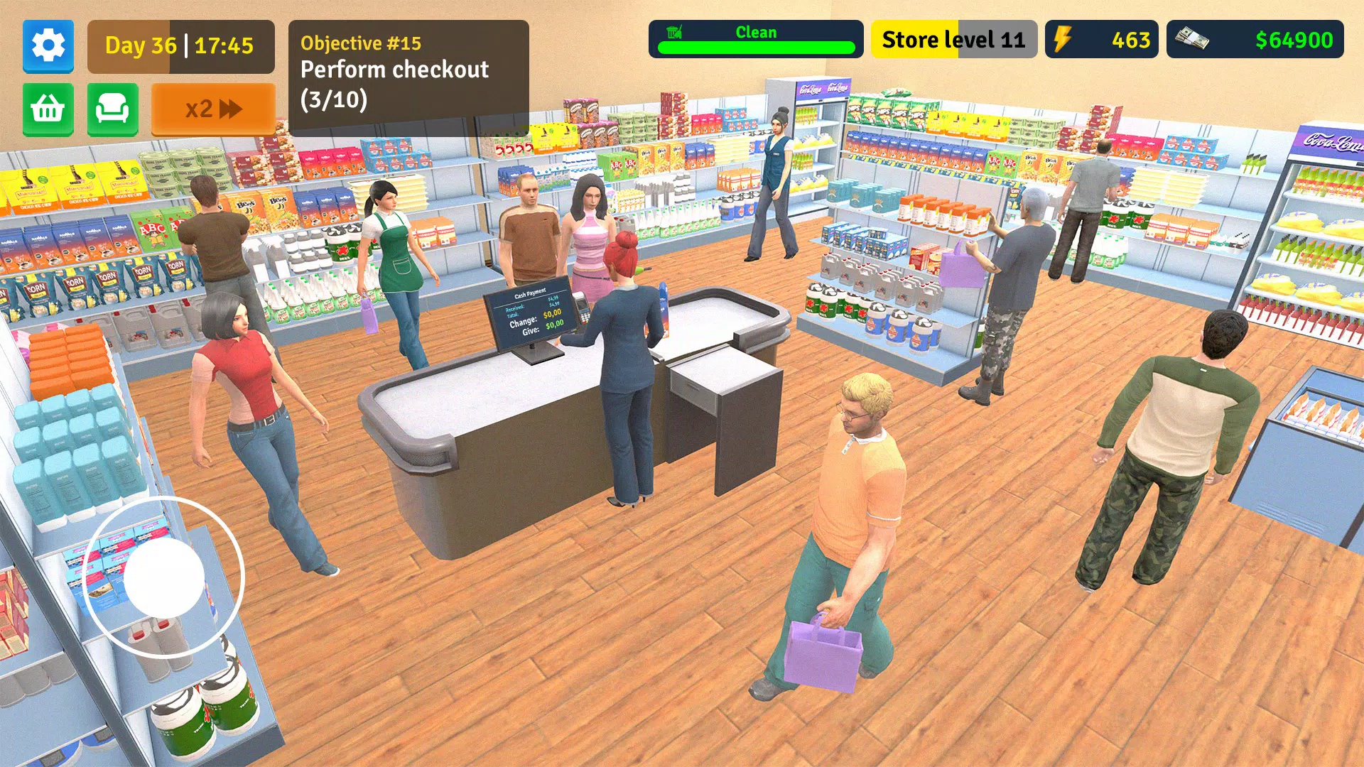 Supermarket Simulator Store 스크린샷 2
