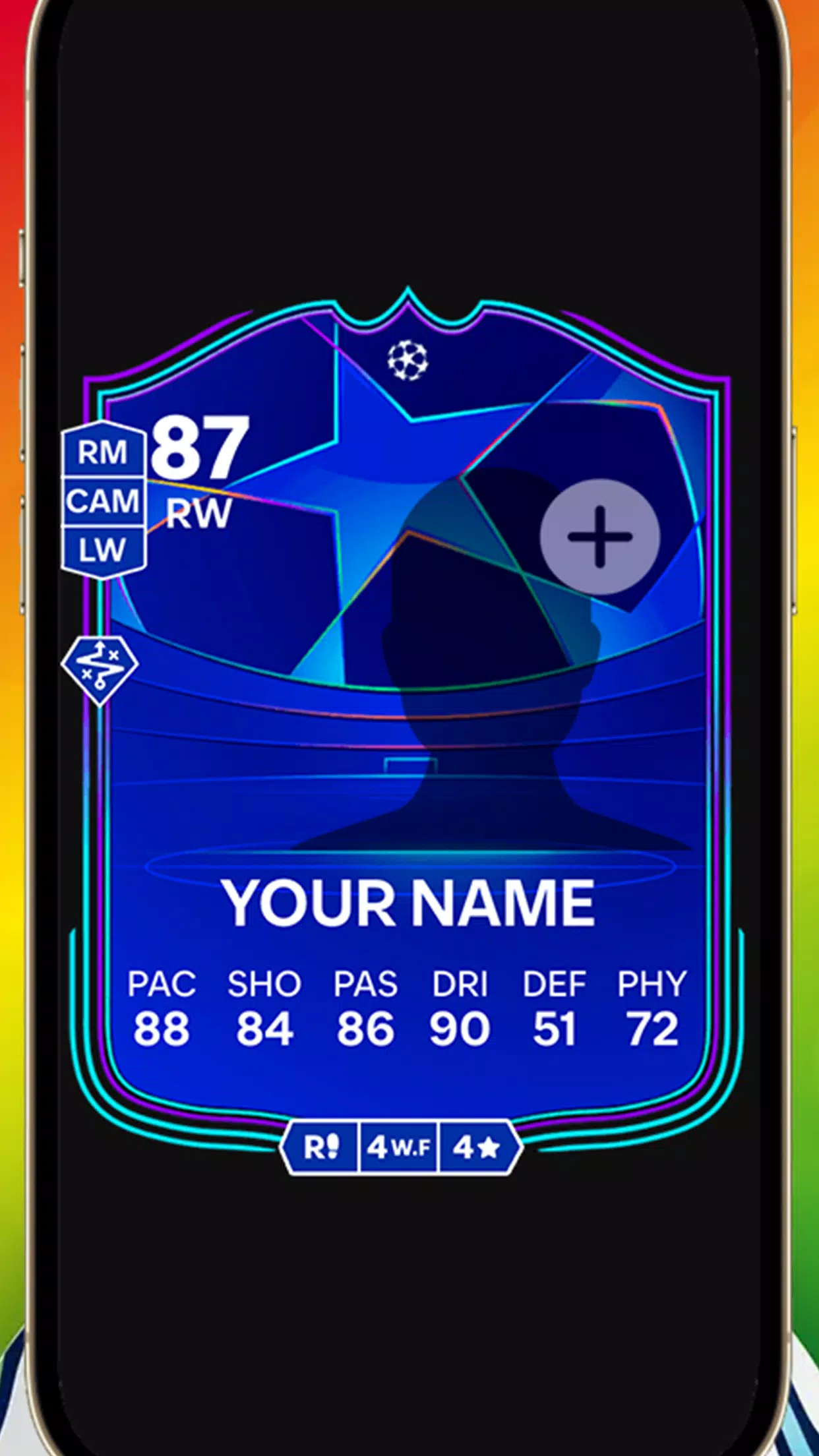FC Card Creator Captura de pantalla 2