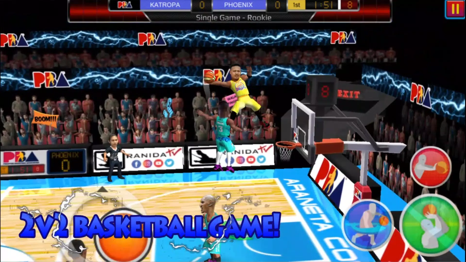 Basketball Slam! Скриншот 1