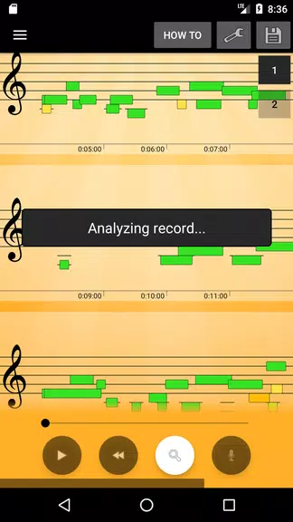 Note Recognition Trial Capture d’écran 2