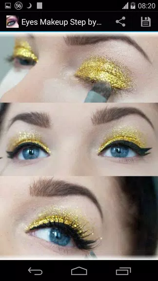 Eyes Makeup Tutorial Скриншот 4