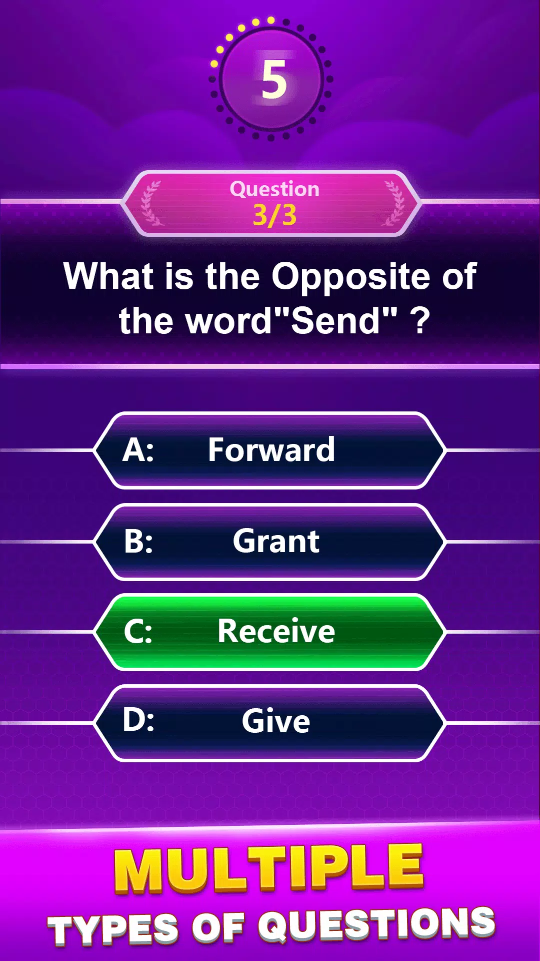 Schermata Spelling Quiz 3