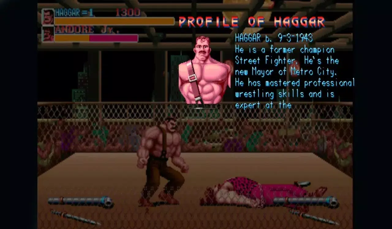 Final fight arcade game 1989 Captura de tela 3