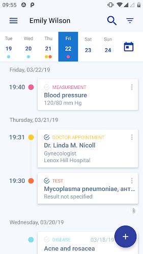 Medical records ภาพหน้าจอ 1