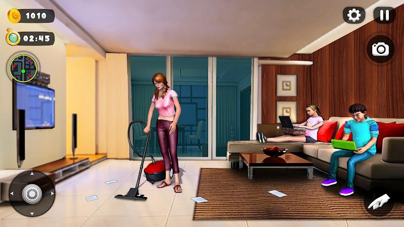 Virtual Mom Sim: Mother Game Captura de pantalla 3