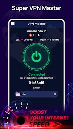 Fast VPN: Secure VPN Proxy Captura de pantalla 1