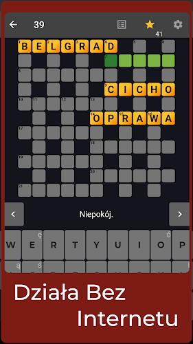 Krzyżówki Screenshot 2