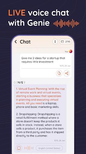 AI Chat & AI Writer - Genie Screenshot 3