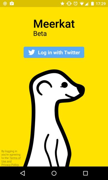 Meerkat Unofficial Tangkapan skrin 2