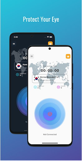 Dark Blue VPN - Fast & Secure Ảnh chụp màn hình 2