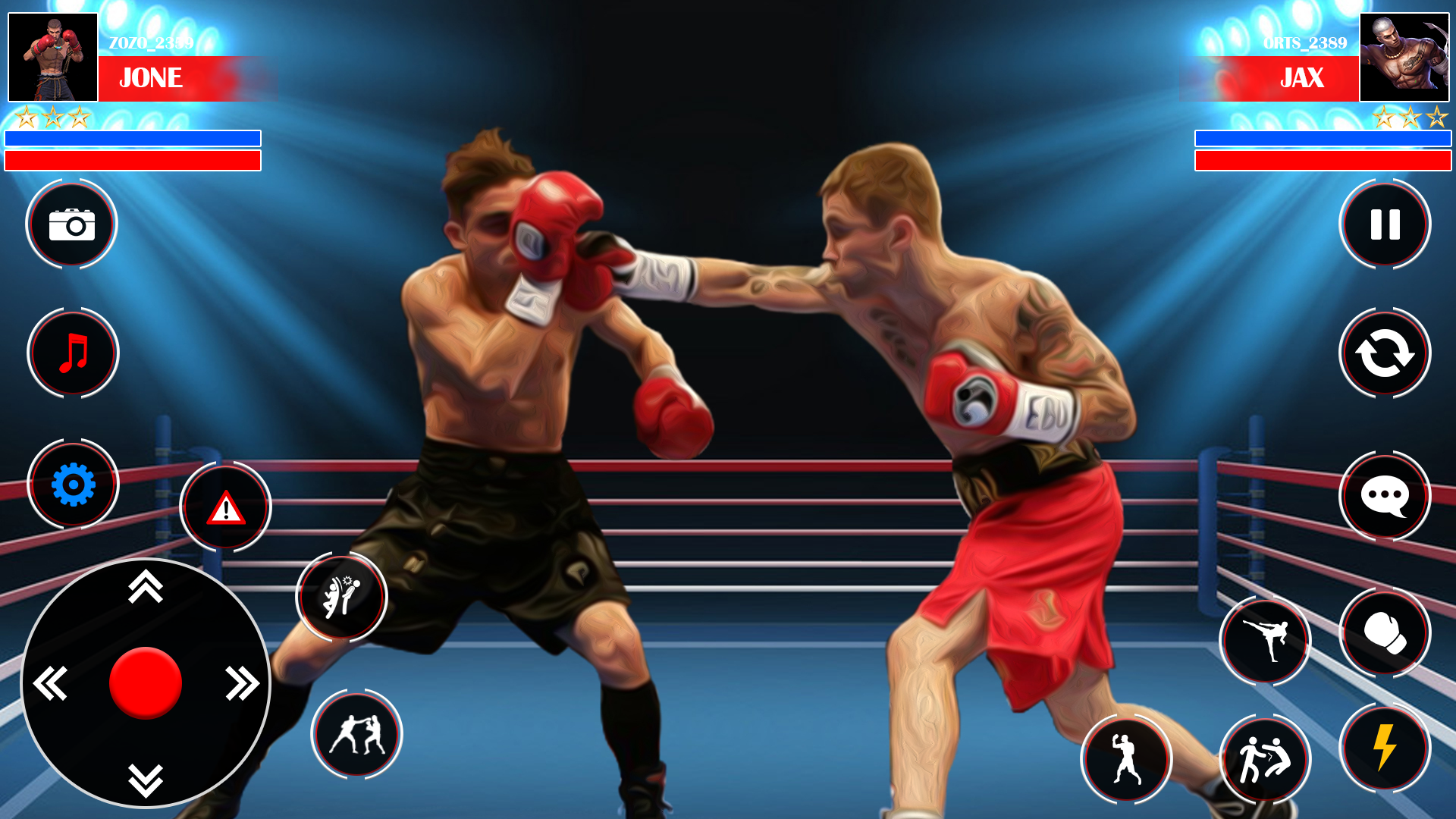 Real Punch Boxing Games 3d Captura de pantalla 4